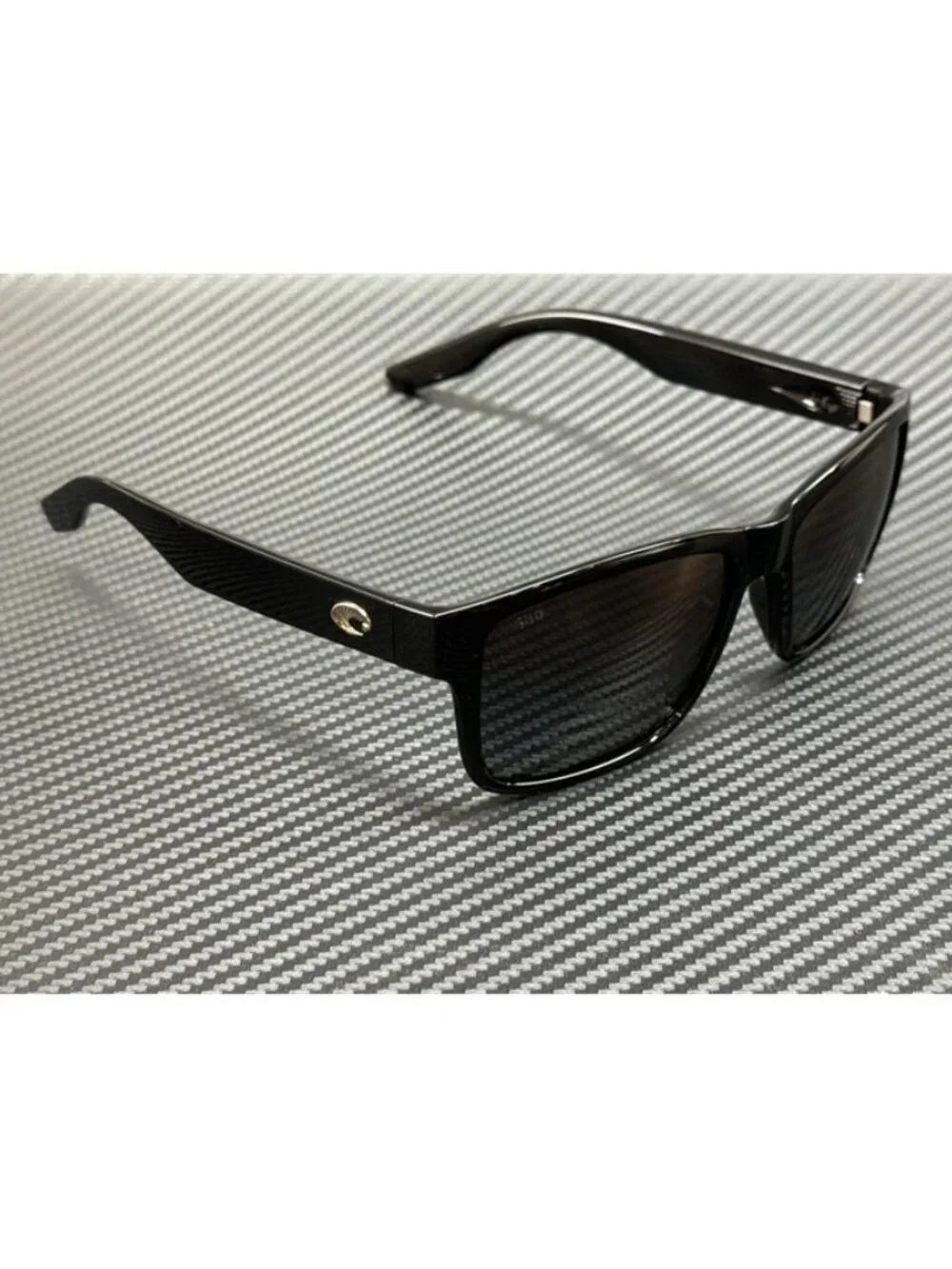 New Costa Del Mar Men Black Sunglasses 57-16-145